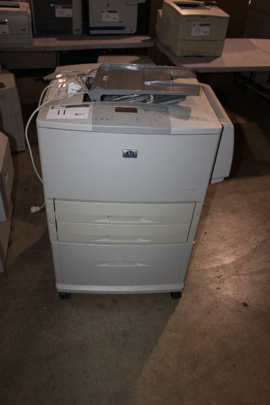 lot 11 image: HP Monochrome LaserJet 9040DN Printer
