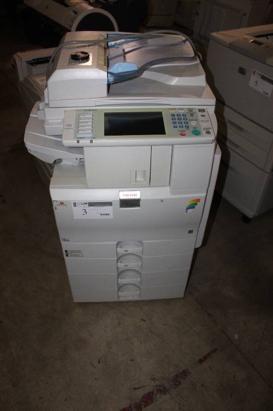 lot 3 image: IBM Ricoh Aficio Color MP C2550 Printer