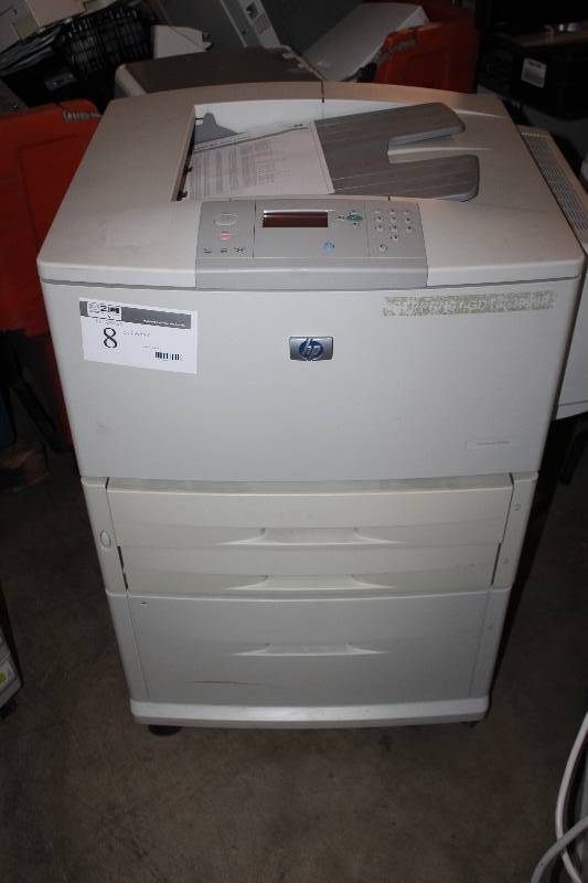 lot 8 image: HP Monochrome LaserJet 9050DN Printer
