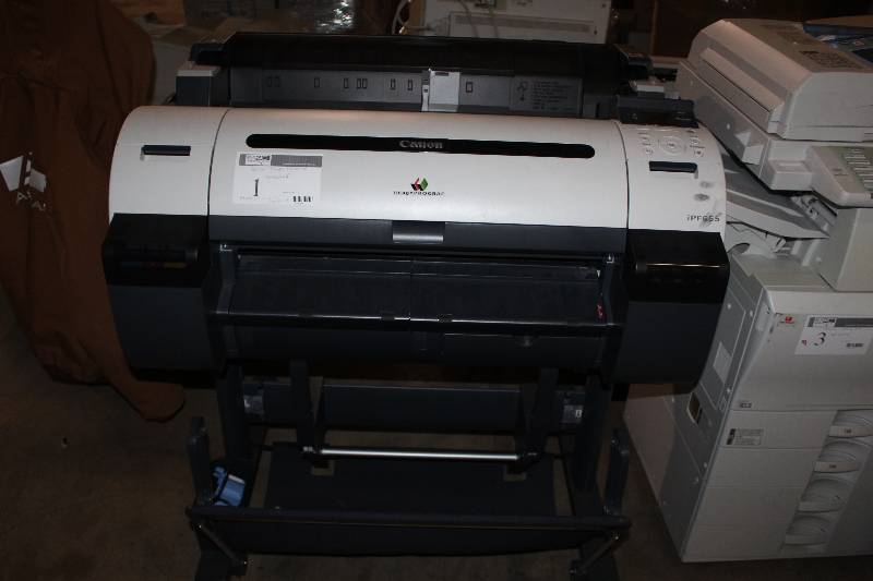 lot 1 image: Canon ImagePROGRAF 5-Color 24 iPF655 Printer