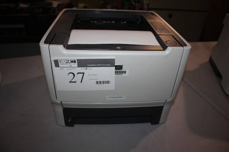lot 27 image: HP Black and White LaserJet P2015 Printer
