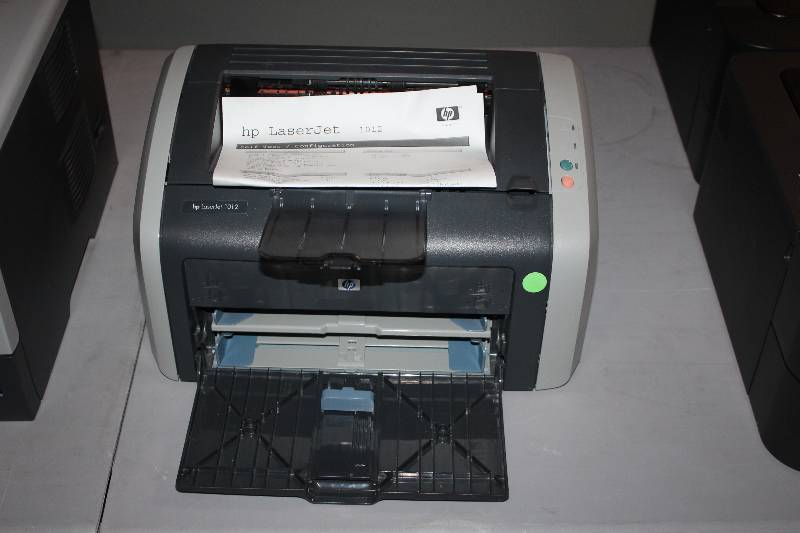 lot 41 image: HP Black and White LaserJet 1012 Printer