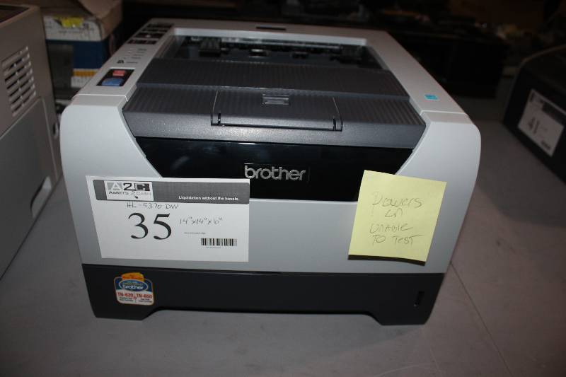 lot 35 image: Brother Monochrome 5370DW Printer