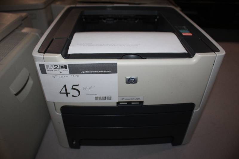 lot 45 image: HP Monochrome LaserJet 1320 Printer