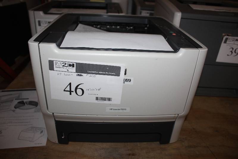 lot 46 image: HP Black and White LaserJet P2015 Printer