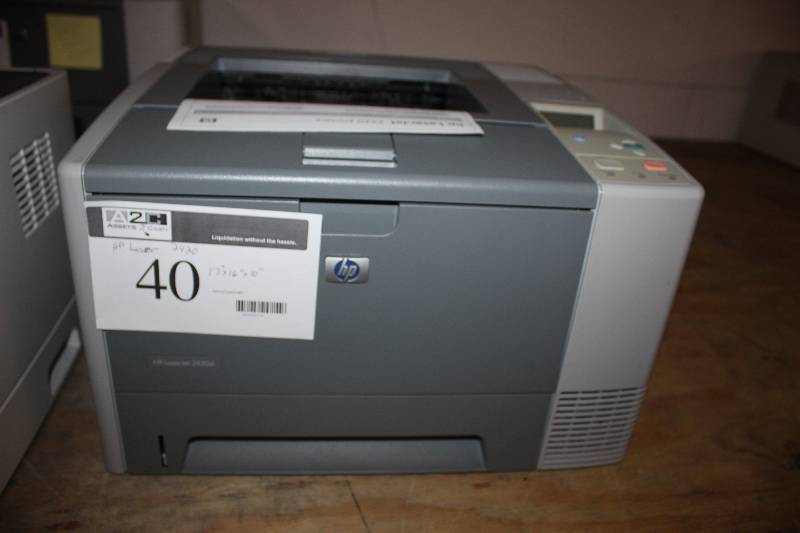 lot 40 image: HP Monochrome LaserJet 2420d Printer