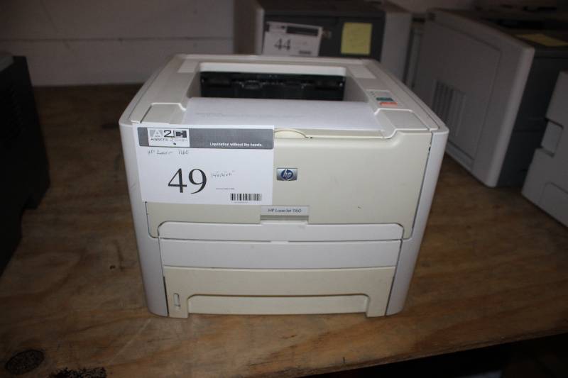 lot 49 image: HP Monochrome LaserJet 1160 Printer