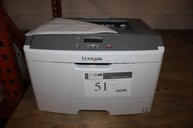 lot 51 image: Lexmark Monochrome E360dn Printer