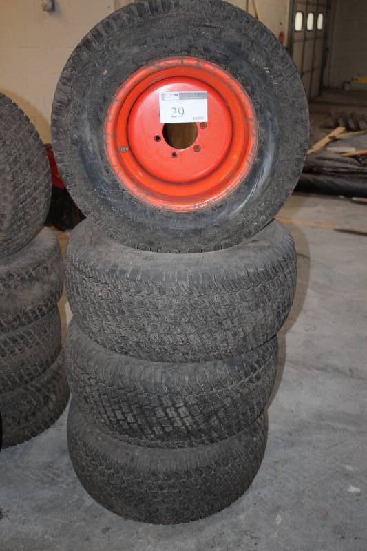 Set of (4) Bobcat Tires Mounted
