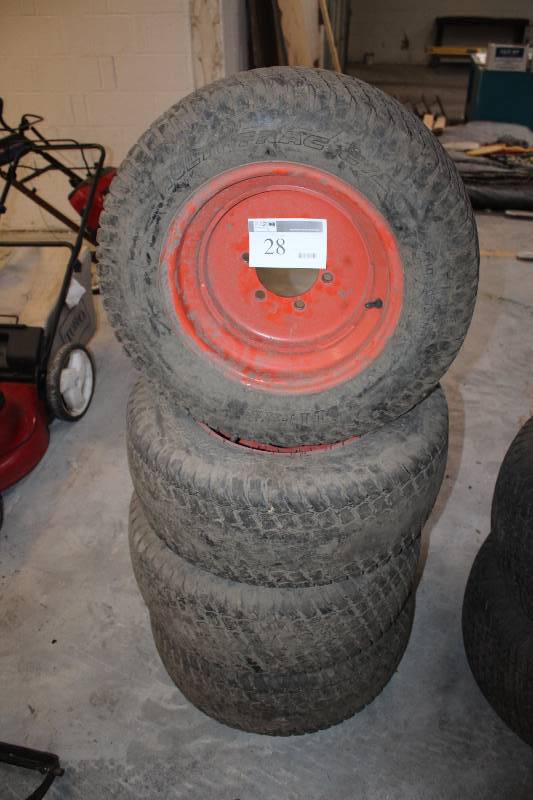 Set of (4) Bobcat Tires Mounted
