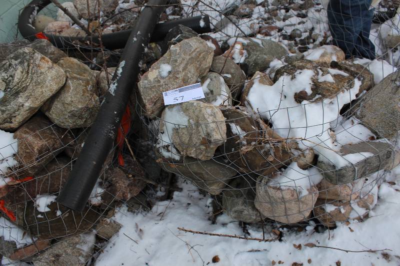 Lot of (2) Bundles of River Rock