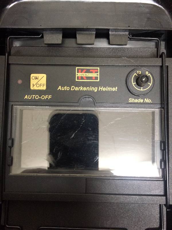 lot 7 image: KT Industries Auto Darkening Welding Helmet