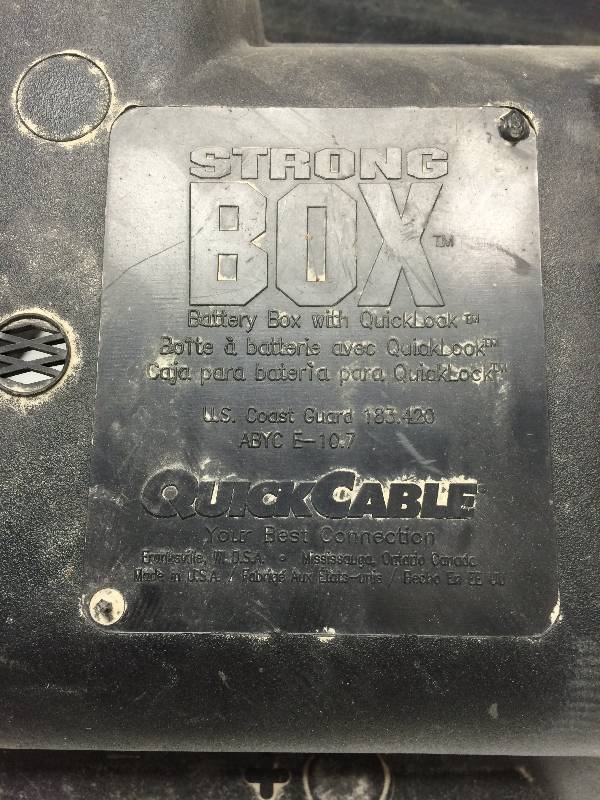 lot 32 image: Battery Boxes