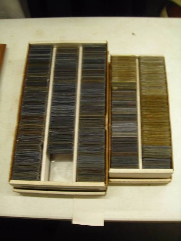 Approximately 4000 Top Loading Sports Card Covers