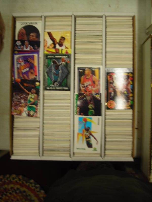 Over 3000 Basketball Cards