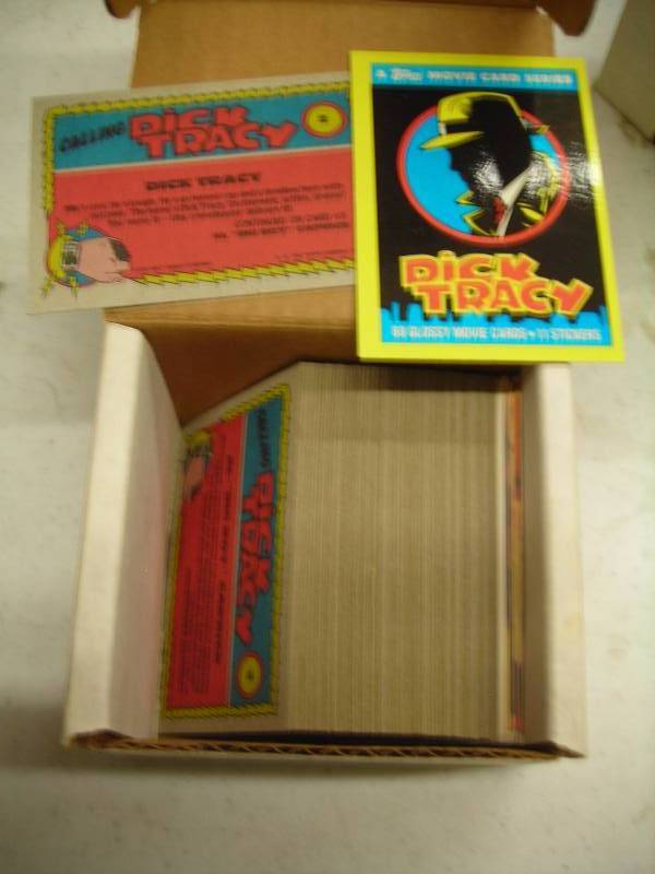 Dick Tracy Trading Cards (Complete Set)