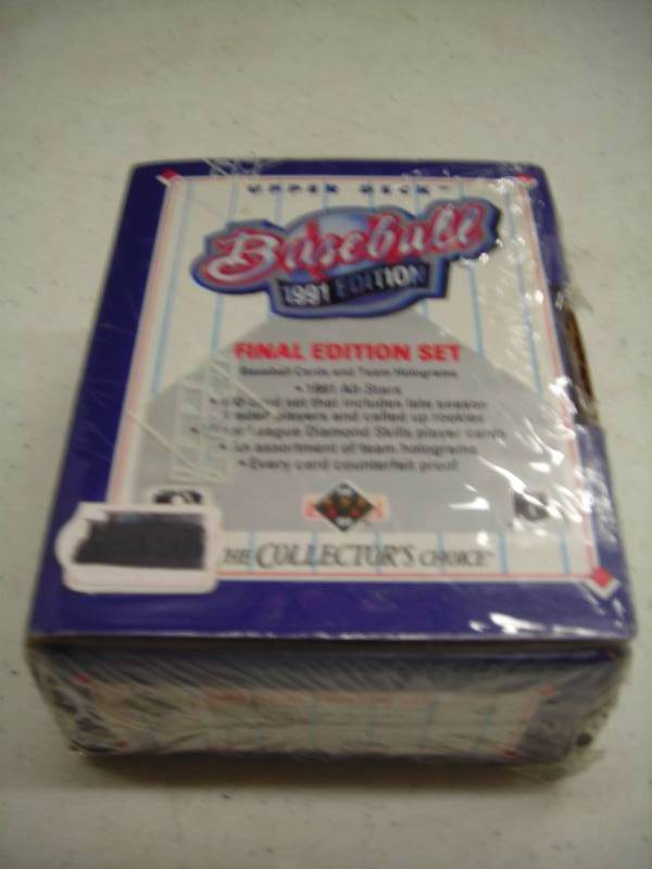 Full Set 1991 Edition Upper Deck Baseball Final Edition Set