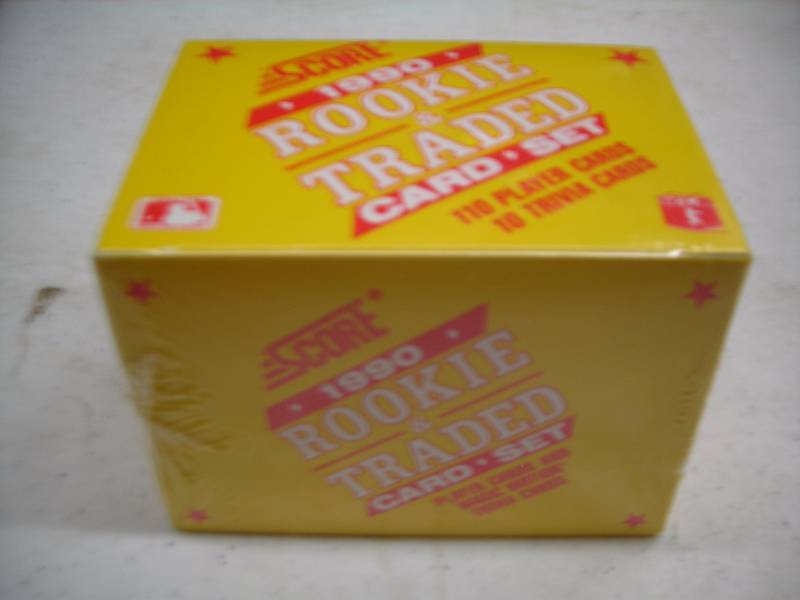 Score 1990 Rookie & Traded Card Set