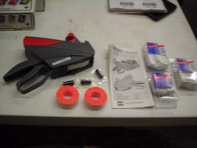 Meto Pricing Gun, Labels, String Tags