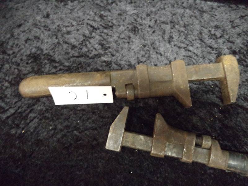 Pair Pipe Wrenches
