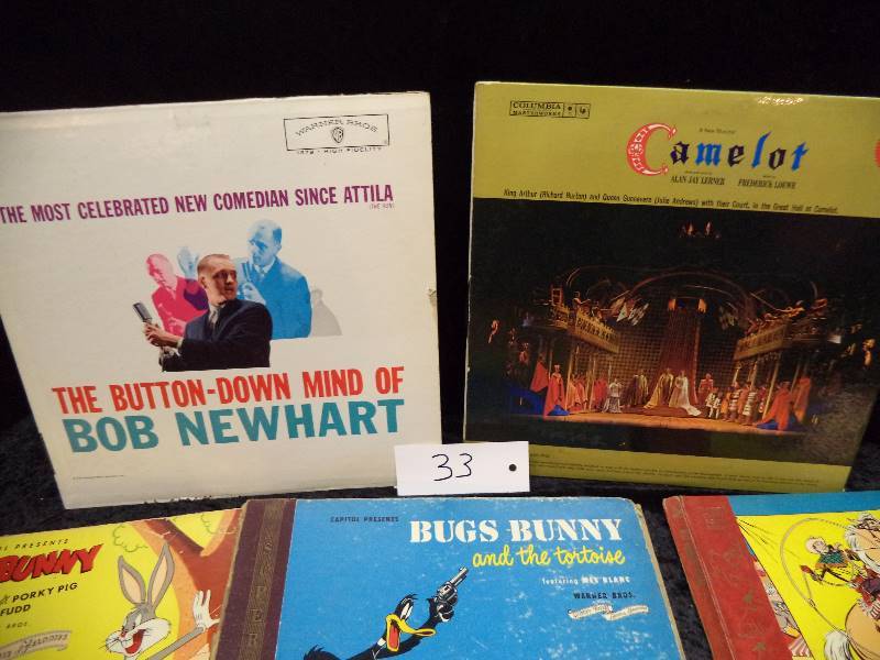 Lot Misc Vintage Records