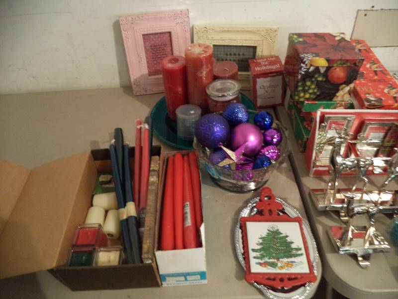 HUGE Lot of Christmas Decorations