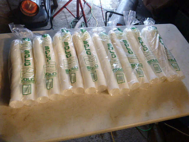 lot 53 image: 8 Packs of Solo Plastic Souffls Cups