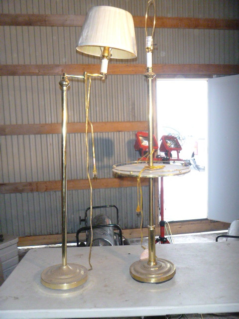 lot 126 image: 2 Floor Lamps