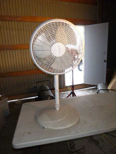 lot 133 image: Pedestal Fan