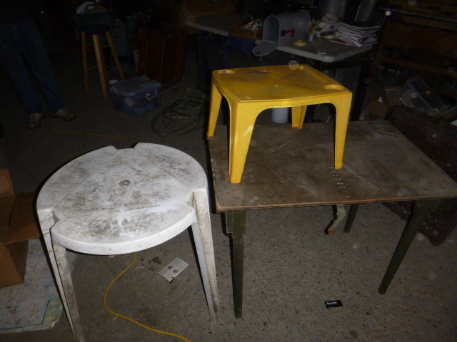 lot 136 image: Vintage Milatarx Folding Table