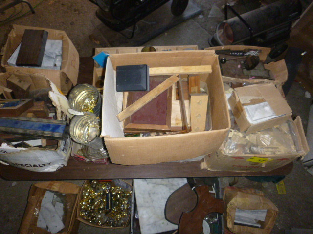 lot 252 image: Miscellaneous Trophy Making Items