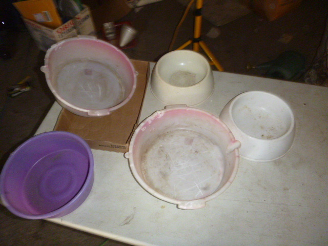 lot 259 image: 5 Dog Dishes