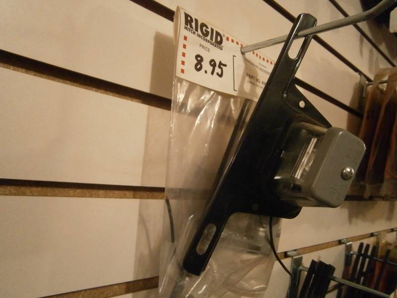 License Plate Bracket wlight