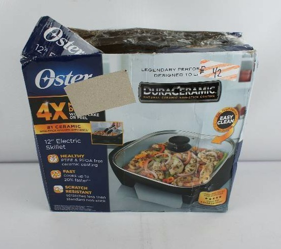 Oster DuraCeramic Electric Skillet, 12-Inch