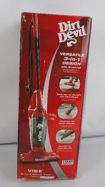 Dirt Devil Vibe 3-in-1 Corded Bagless Stick Vacuum, SD20020