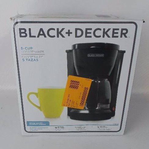 Black & Decker 5-Cup Coffeemaker