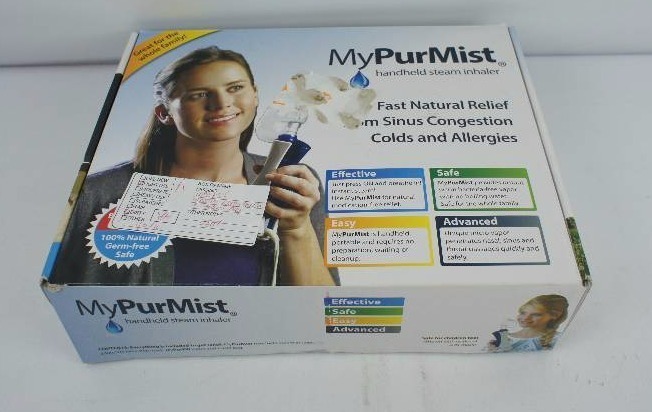 MyPurMist Handheld Steam Inhaler  Steam Vaporizer  Personal Steam Inhaler