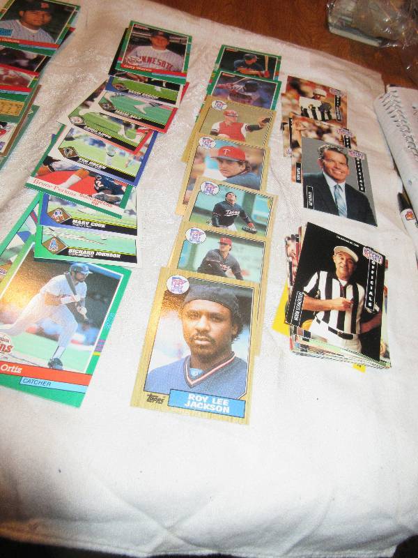 football and base ball card