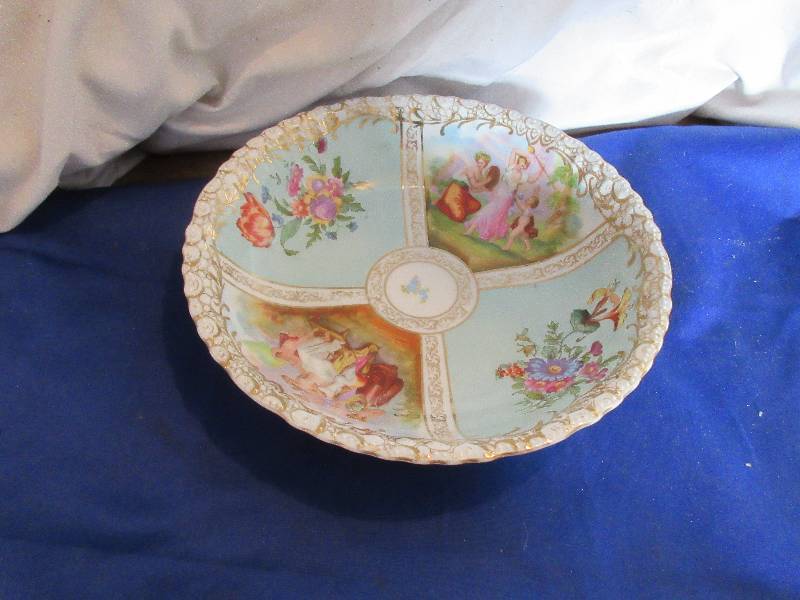 vintage serving bowl