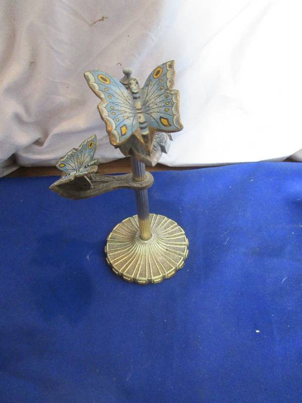 vintage butter fly clip stand