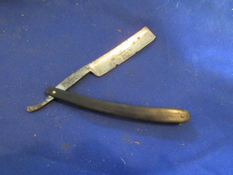 vintage straight edge razor