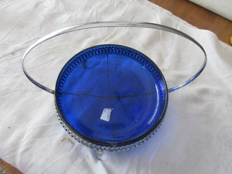 cobalt blue in holder