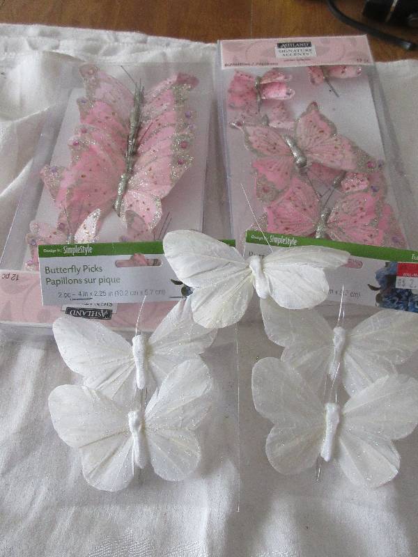 butter fly crafting supplies