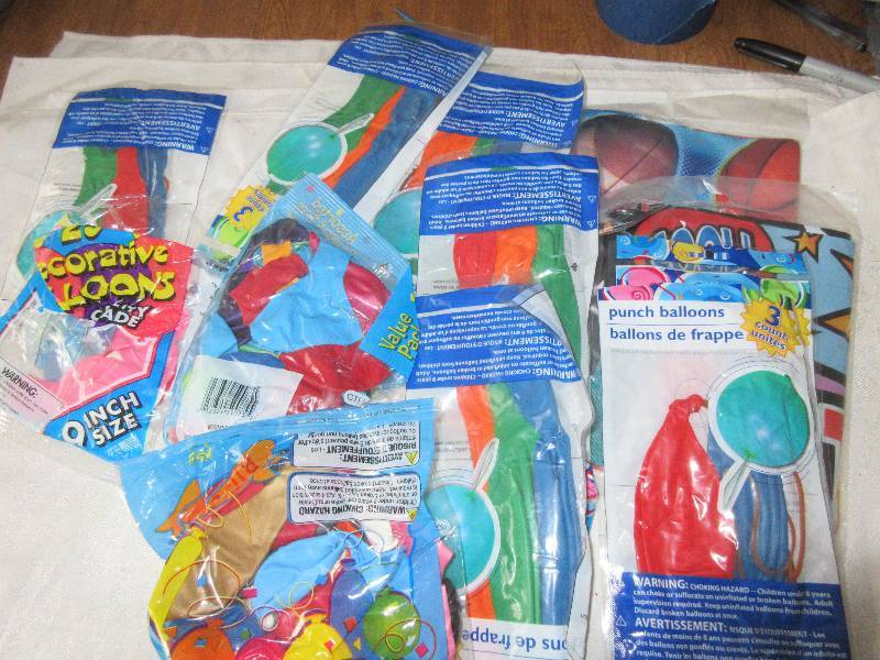 party balloons