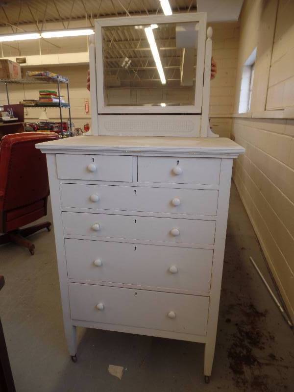 Dresser and Mirror