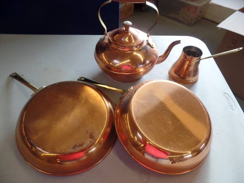 Copper and Stainless