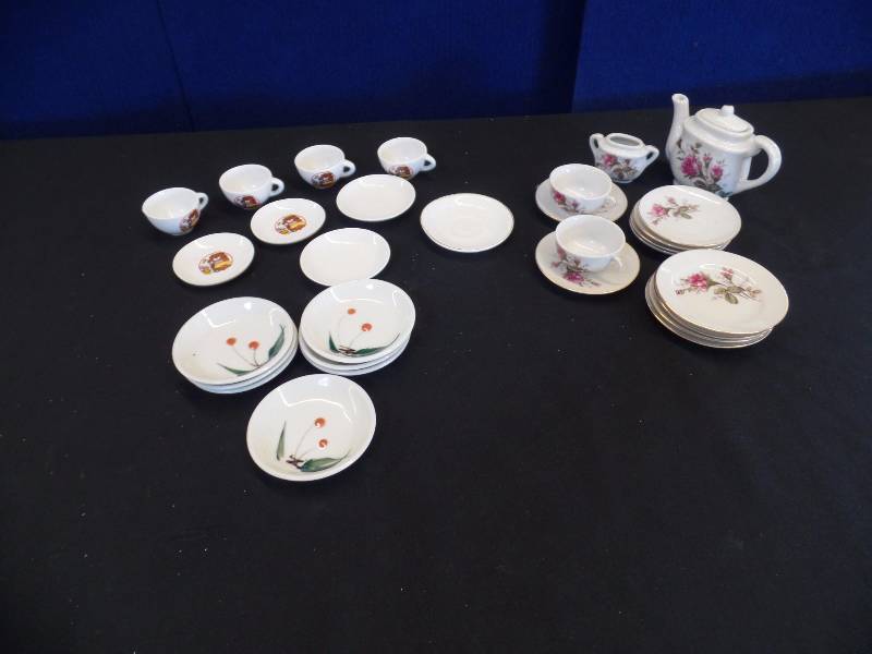 Tea Set and Childs Tea Set