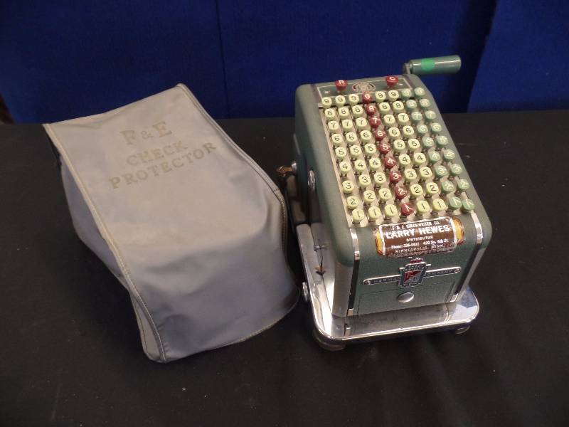 Vintage Check Machine