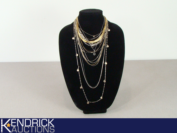 19 Various Higher End Sterling Necklaces (Almost 5 Ounces)