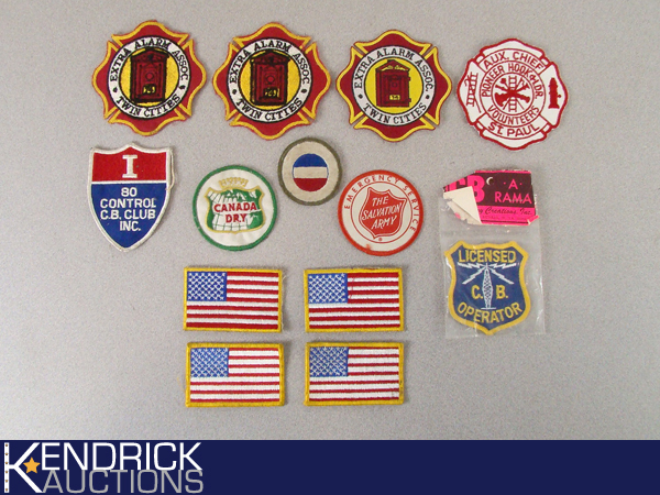 Collection of 13 Vintage Patches